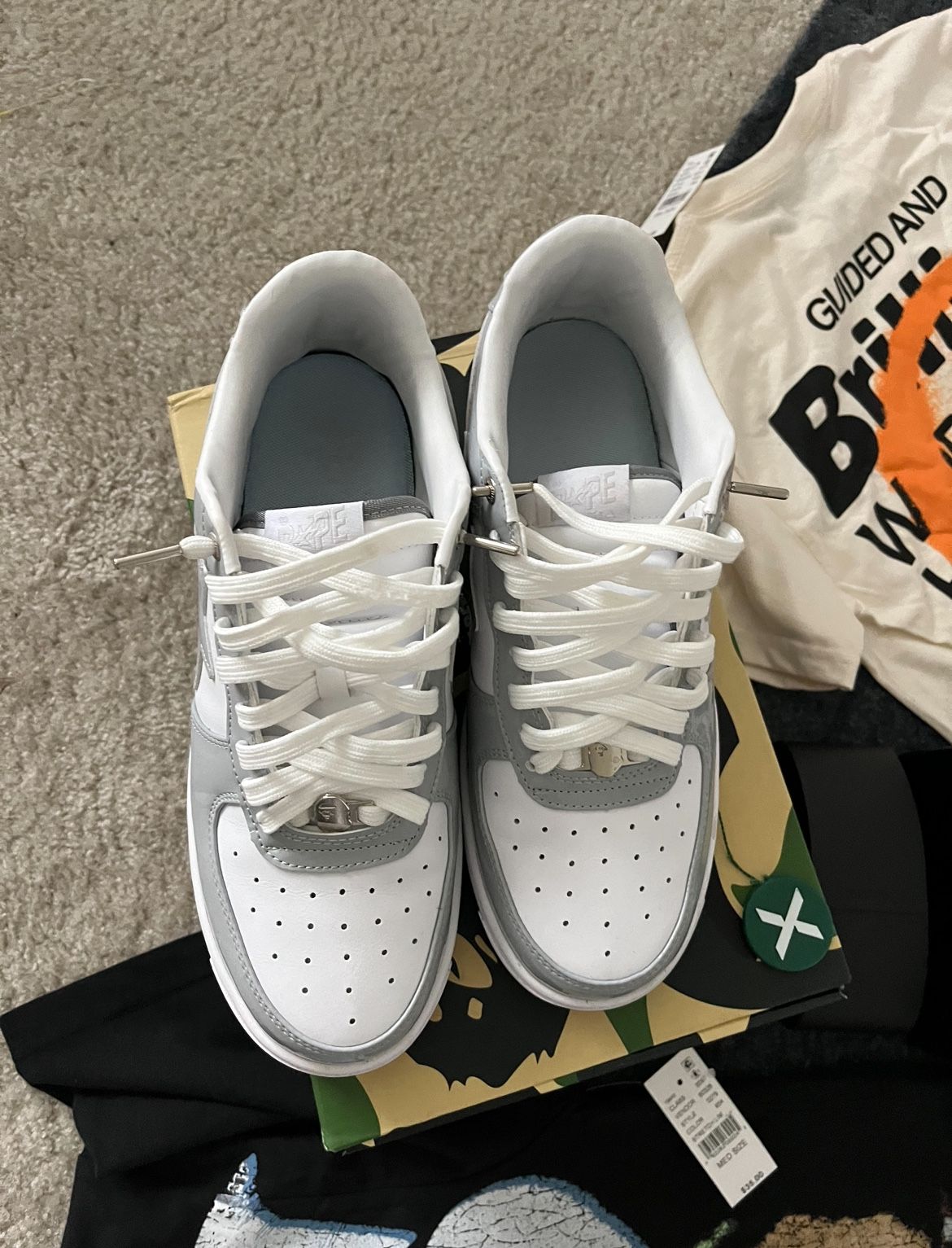 GRAY BAPESTAS-STOCK X APPROVED