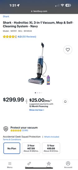 Shark Hydrovac XL Corded