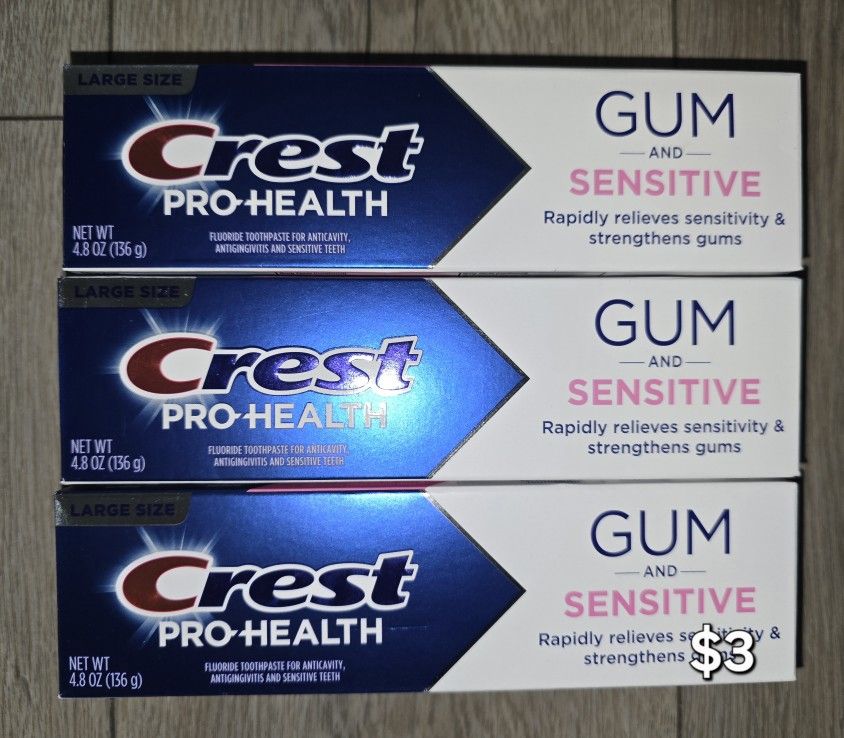Crest Pro Health Gun And Sensitive