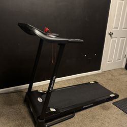 UMAY Fitness Home Folding Incline Treadmill with Pulse Sensors, 3.0 HP Quiet Brushless, 300 lbs Capacity