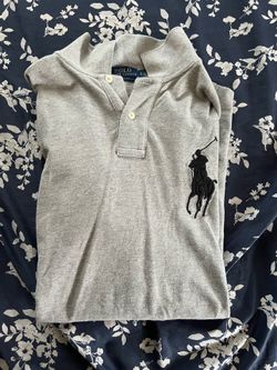 Grey big pony polo
