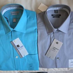 Mens VanHeusen Long Sleeve Dress Shirts 👕 