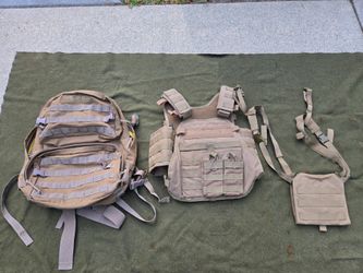 S.O.C. bugout bag with other items