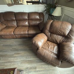 Couch And Recliner