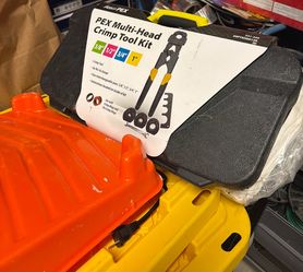 Brand New Apollo PEX Multi-Head Crimp Tool Kit