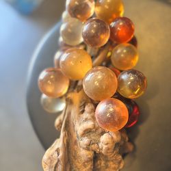 Fake grapes decoration