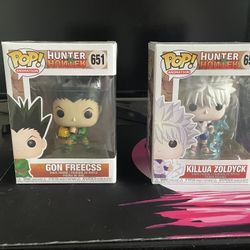 Gon & Killua Funko pop bundle 