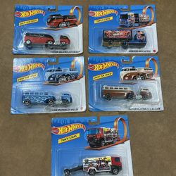 Hot Wheels Customer Volkswagen Hauler, Mercedes-Benz Actros, Scania Rally Truck Collection 🔥 OPEN TO TRADES 🚀