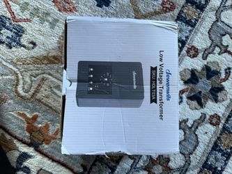 DEWENWILS 120W Low Voltage Transformer with Photocell Sensor & Timer, 120V AC to 12V DC, Weatherproof Landscape Lighting Transformer for Spotlights, G