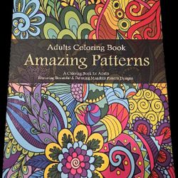 Adult coloring book