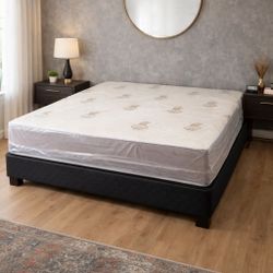 King Size Mattress 10 Inches Thick Also Available in Twin, Full, Queen New From Factory Same Day Delivery 🚚