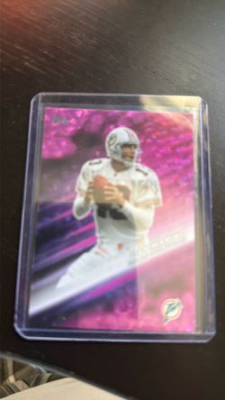 Topps 2026 Miami Dolphins Dan Marino  Pink Foil Football Card