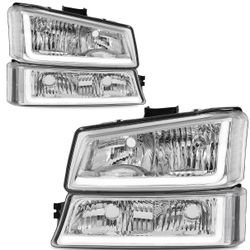 Chevy Silverado 2003-2007 headlights brand new 