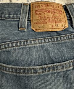 Men’s Levi 505 Jeans W38 L34