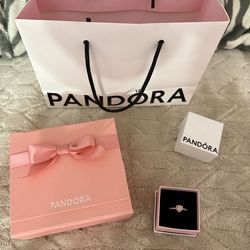 Pandora Rose Gold Heart Ring