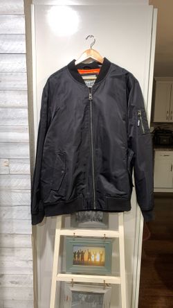 New Levi Black Bomber Jacket 