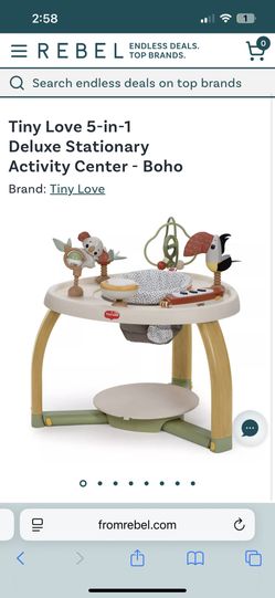 Tiny Love 5-in-1 Deluxe Stationary Activity Center - Bohoh