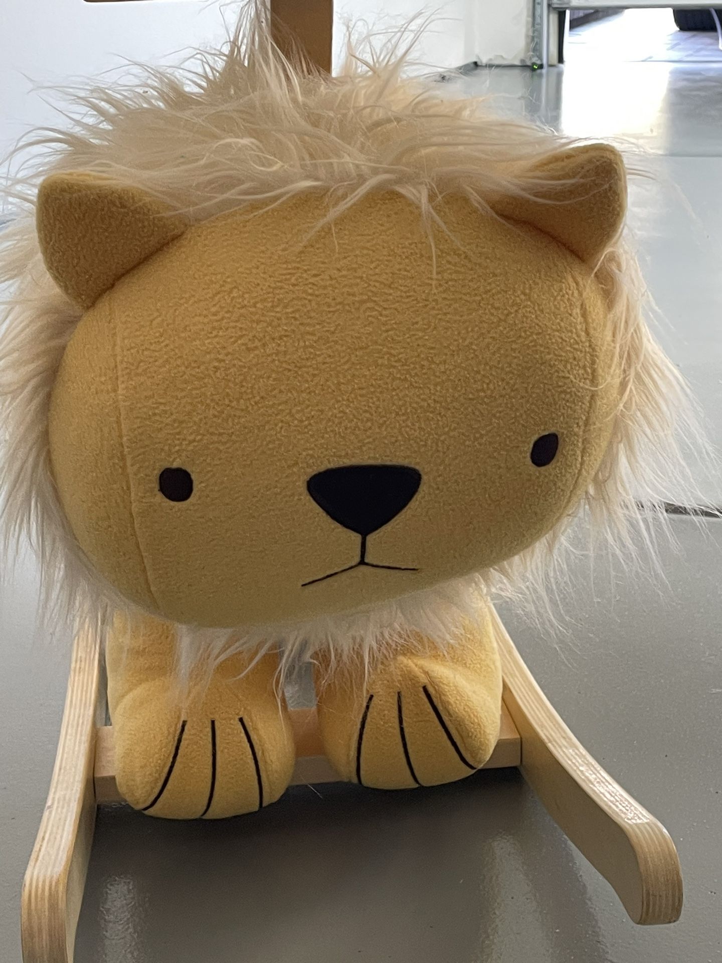 Crate And Barrel Lion Rocker Almost New 