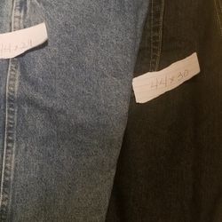 Mens Jeans 2 Pair Size 44x30 And 44x29