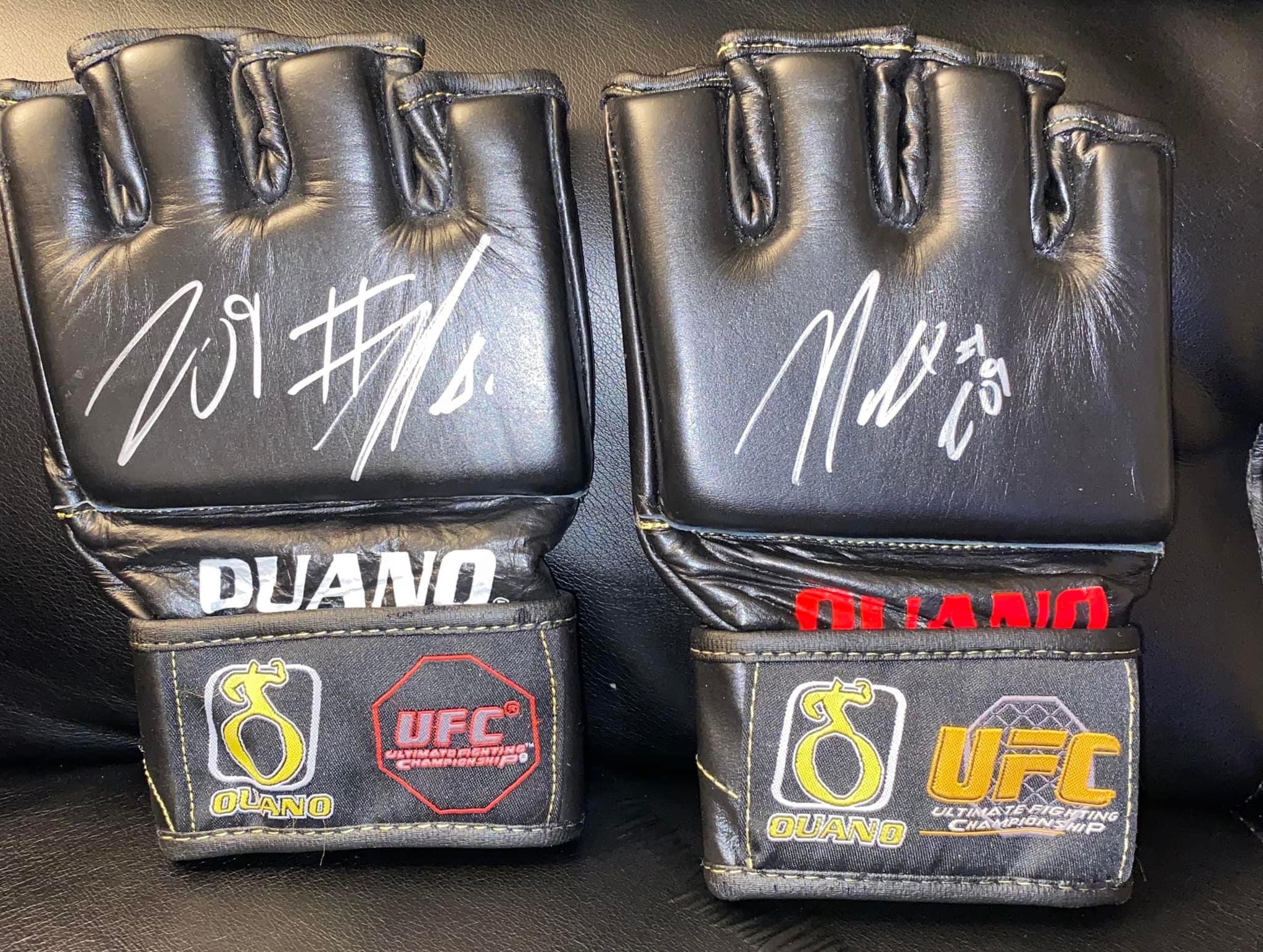 Signed By Nick Diaz UFC  Ouano V2 Glove 