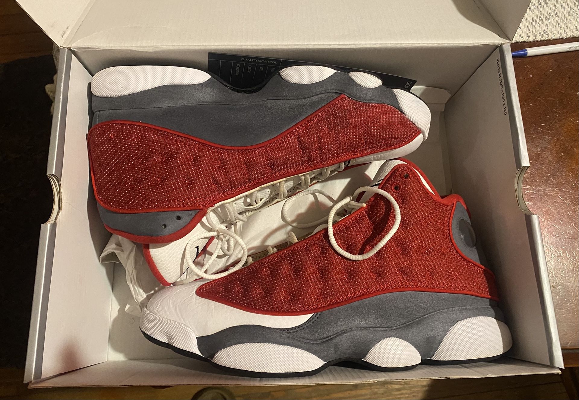Jordan 13’s Retro Red Flint