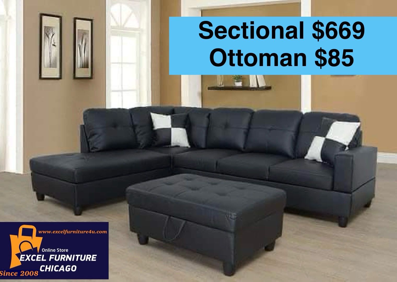 🌟Free Delivery—Brand New Sofa, Couch, Sectional