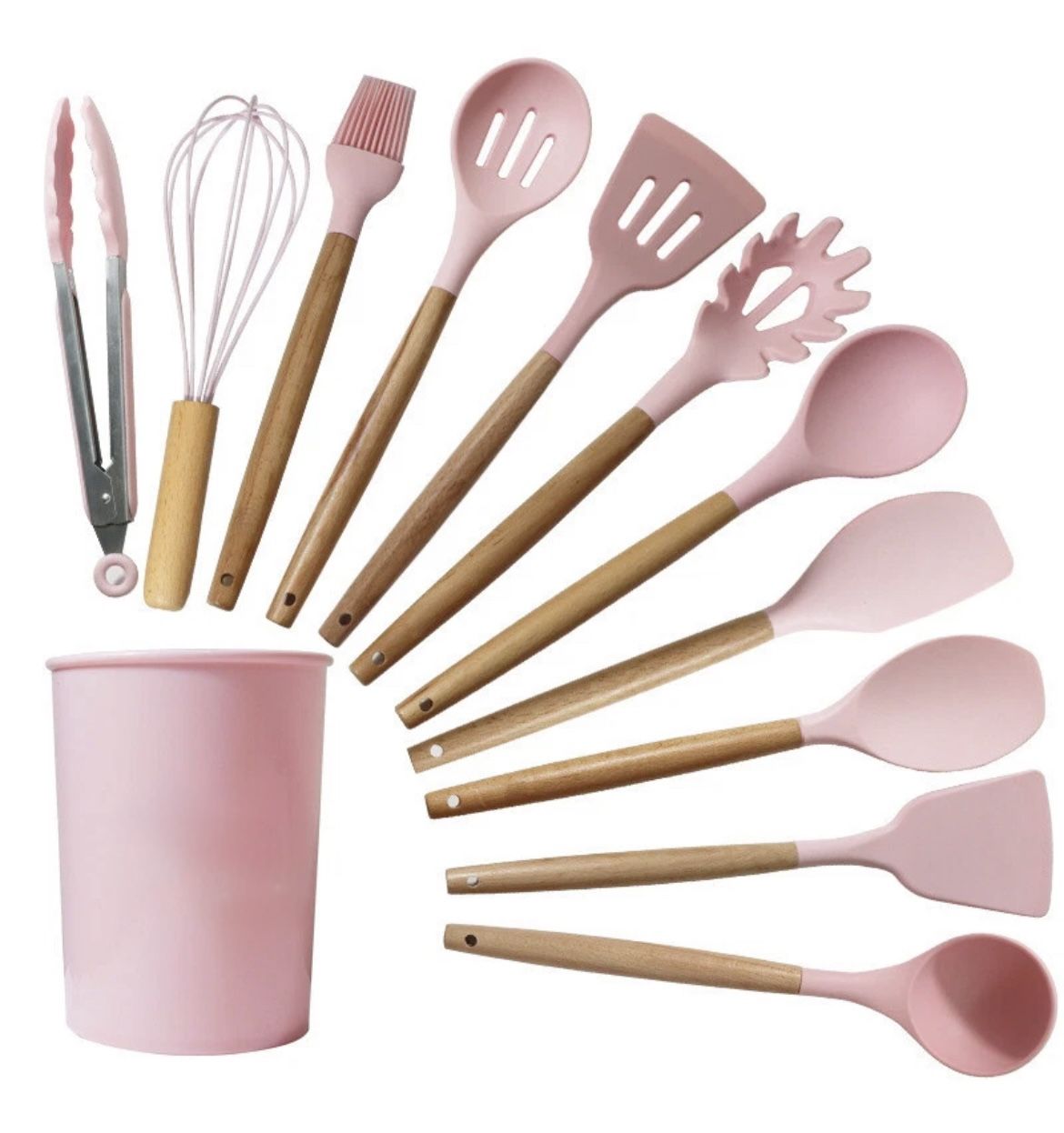Kitchen Utensil Set Silicone Cooking Utensils 12 Pcs NEW