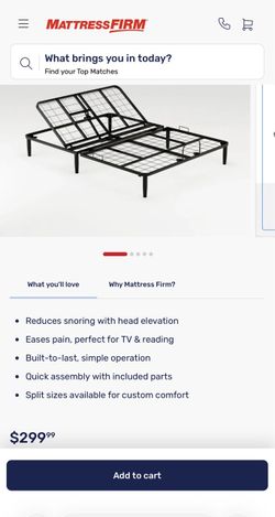 Adjustable King Size Bed Frame brand new
