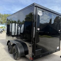 Trailer Enclosed 7 X 12 Polycore 0.80 It’s 2026. Titanium Cargo.