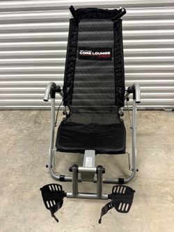 Tony Little Core Lounge Xtreme Inversion Chair Ab Exerciser