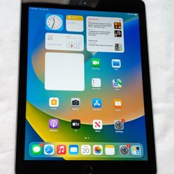 Very NICE APPLE iPad 6 6TH GEN 32GB WIFI iOS16 $160