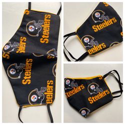 NFL Pittsburgh Steelers! washable reusable reversible ones