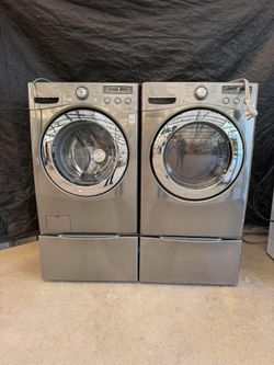 LG washer and electric dryer