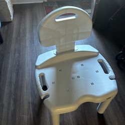 Shower Chair / Shower Bench With Backrest ( Heavy Duty )