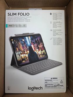 Brand New Logitech Slim Folio for iPad 10th Gen