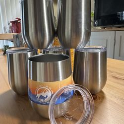 6 - 12oz Stemless Tumblers 