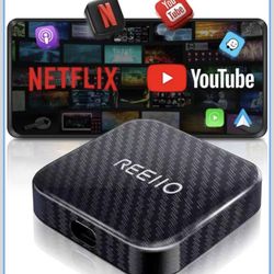 Brand new Wireless CarPlayBox with Netflix/YouTube/TF Card Convert Wired CarPlay to Wireless Adapter