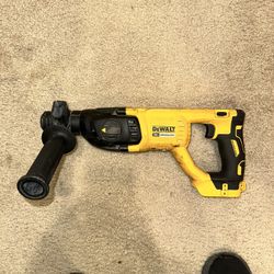 DEWALT 20V MAX Cordless Brushless 1 in. SDS Plus D-Handle Concrete and Masonry Rotary Hammer (Tool Only)