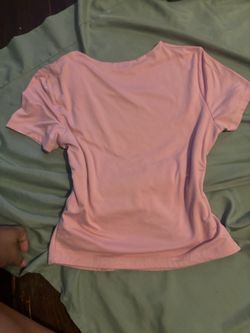 Light Pink Basic Short Sleeve T-Shirt