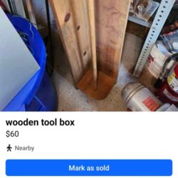 Wooden Tool Box 