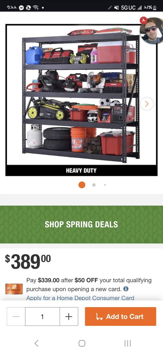 Husky Shelving Unit