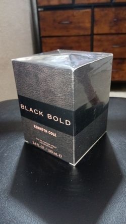Authentic Kenneth Cole Black Bold 3.4oz Parfum Edp for Men (New Item Wrapped) Notes are on Pic #5 Asking $40 Firm on Price
