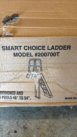 Pool ladder brand new , still in box. Very strong
