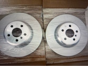 BMW (contact info removed)0925 Genuine Rear Disc Brake Rotor Set New