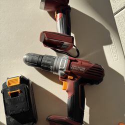 Drill And Flashlight 