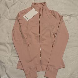 Lululemon Pink/Gold Define Jacket  Size 2