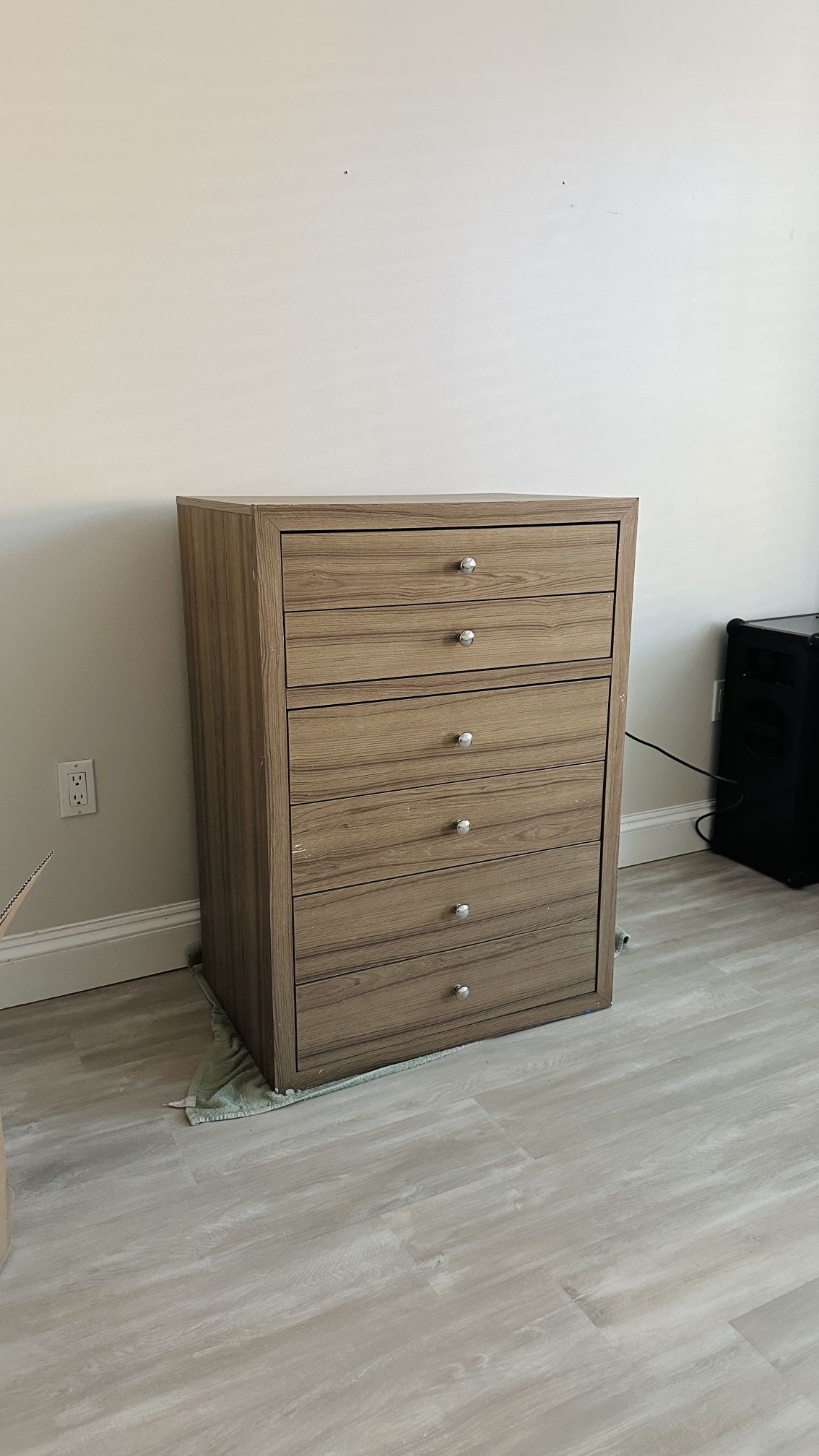 Grey/Brown Wooden Dresser