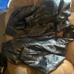 America Classic Leather Jacket 