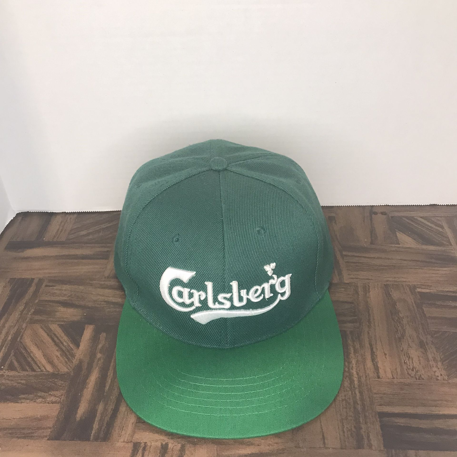 Carlsberg Beer - SnapBack - Green Hat - In MINT Condition