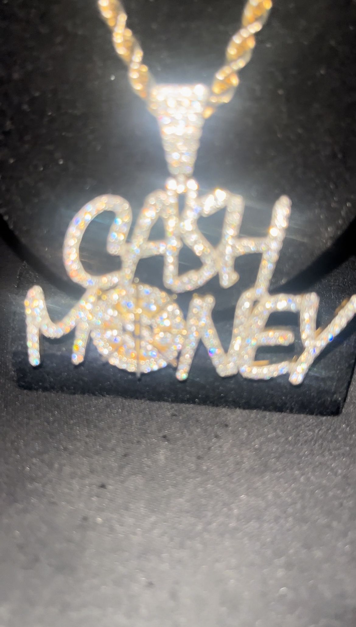 Diamond Cash Money Pendent